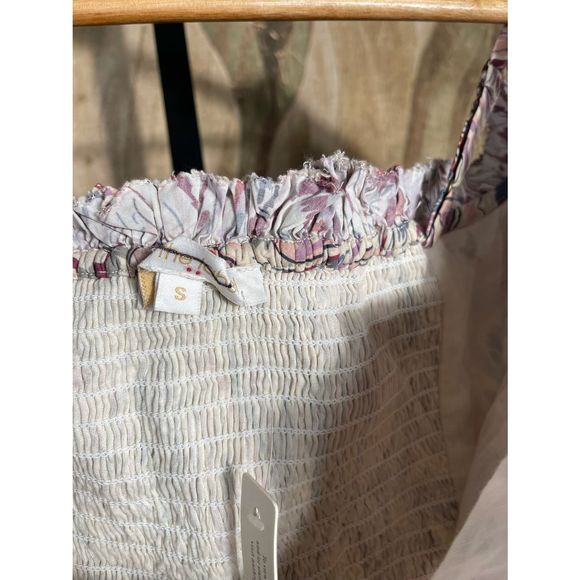 New Anthropologie Paisley Puff-Sleeved Maxi Dress By Love The Label in Assorted - Picture 3 of 6